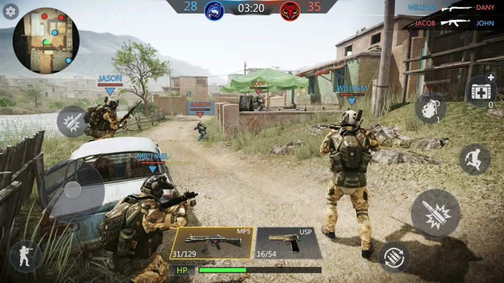 FPS Strike OPS: Modern Arena 1.2.1 MOD APK 6 FPS Strike OPS MOD APK